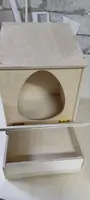 Гнездо для кур несушек с яйцосборником