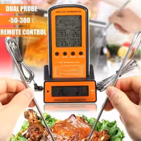 Беспроводной пищевой двойной Термометр кухонный