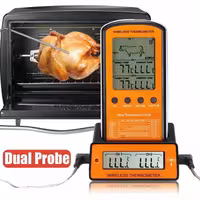 Беспроводной пищевой двойной Термометр кухонный