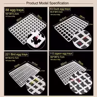 Лоток в инкубатор для куриных яиц на 88 ячеек.