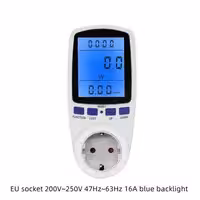 с подсветкой ваттметр измеритель расхода