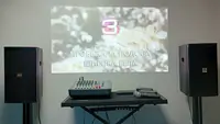Караоке система, музыкальная аппаратура,колонки,проектор,AST,Evolution