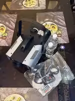 Светомузыка, дым машина,