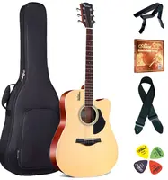 Акустическая гитара Rosen G12 NT PACK бежевый