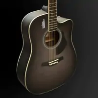 Акустическая гитара Rosen G12 BK PACK черный