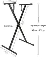 M&S Q-1XC Стойка для клавишных инструментов
