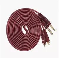Сигнальный кабель 2 x Jack 6,3 - 2 x RCA 1,5m