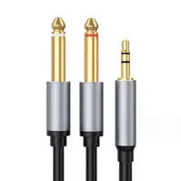 AUX кабель M&S 23T AUX / 3,5mm Mini Jack - 2 x Jack 6.3mm 3m