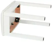 M&S Q-90H WH Банкетка / стульчик для пианино / клавишных