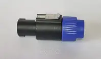 Разъем Speakon 4х пиновый пластик