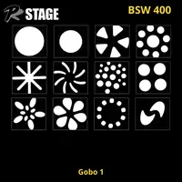 Поворотная голова MOVING HEAD BEAM  SPOT WASH PRSTAGE BSW 400