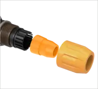 ROXTONE RAC3FCI-WP Brown Разъем кабельный типа powercon, пыле и влаго защищенный, 3-х контактный