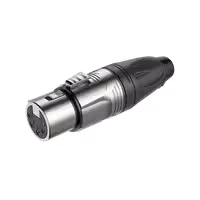 ROXTONE RX5F-NT Разъем cannon кабельный мама 5-ти контактный, цвет: серебро