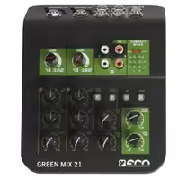 Миниатюрный микшерный пульт GREEN MIX 21