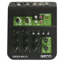 Миниатюрный микшерный пульт GREEN MIX 21