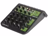 Миниатюрный микшерный пульт со встроенным аудиоинтерфейсом GREEN MIX 22