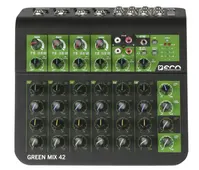 Компактный микшерный пульт GREEN MIX 42