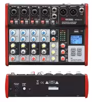 Компактный микшерный пульт с многоформатным аудио плеером INTRO 41