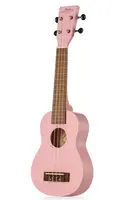 Укулеле сопрано, розовый, Hampi SBK-Bubble-Gum