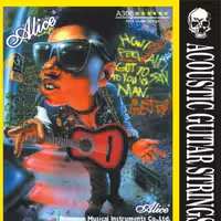 Комплект струн для акустической гитары, посеребренная медь, 011, Alice A306P-SL