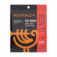 Струны для классической гитары нейлоновые Rockdale RCS-2845H
