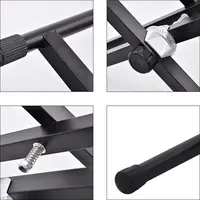 Стойка для клавишных инструментов, двойная XX, Foix Q-2XA