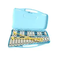 Металлофон (глокеншпиль), 25 брусков, синий футляр, Angel AG-25N2