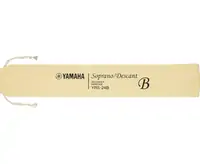 Блокфлейта сопрано, барочная система, пластик, 3 части, Yamaha, YRS-24B