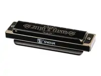 Губная гармошка диатоническая, Swan SW1020H-BK