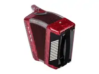 Аккордеон "Тула" 26х72-II-3, красный, Тульская Гармонь A-8-RD