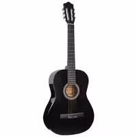Классическая гитара, цвет чёрный, Fante FT-C-B39-BK