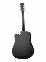 Электро-акустическая гитара, с вырезом, черная, Standard Series, Cort AD880CE-BK
