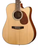 Электро-акустическая гитара, с вырезом, цвет натуральный,  MR Series, Cort MR500E-OP