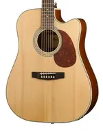 Электро-акустическая гитара, с вырезом, цвет натуральный,  MR Series, Cort MR500E-OP