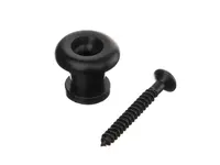 Крепление ремня, с винтом, пластик, черное, Alice A024BK/PSC