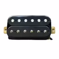 Звукосниматель магнитный хамбакер, бриджевый, черный, BH-BK