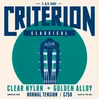 Комплект струн для классической гитары, среднее натяжение, La Bella Criterion, C750