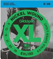 Струны для электрогитары D'Addario 8-38 EXL130