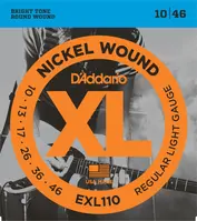 Струны для электрогитары D'Addario 10-46 EXL110