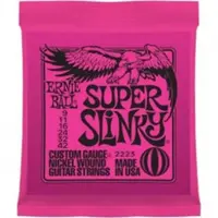 Super Slinky Комплект струн для электрогитары, никель, 9-42, Ernie Ball 2223