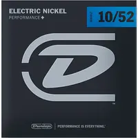 Комплект струн для электрогитары, никелированные, Light/Heavy, 10-52, Dunlop DEN1052