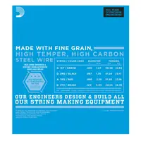 Струны для 4-струнной бас-гитары D'addario EXL160BT