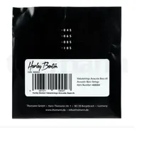 Комплект струн для акустической бас-гитары, бронзовые, Harley Benton Valuestrings A-Bass 45-105