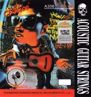 Отдельная 4-ая струна для акустической гитары, 030, посеребр.медь, Alice A306-XL-4