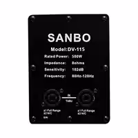 Пассивная акустическая система, пара, Sanbo DV-115