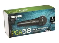 Шнуровой микрофон Shure PGA58-XLR-E