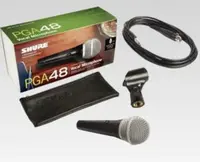 Шнуровой микрофон Shure PGA48-XLR-E