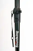 Стойка для студийных мониторов, пара, высота 690-1300мм, сталь, черная, Soundking DB039B