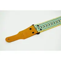 Ремень для гитары, хлопок, орнамент,  Cotton Strong Fidel FL9010CS