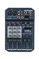 Пассивный микшерный пульт, 4 канала, LAudio T4-LAudio